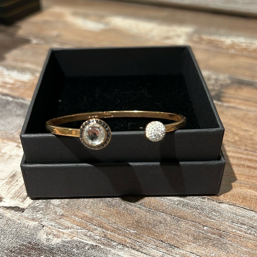 Rose Gold Swarovski Cuff